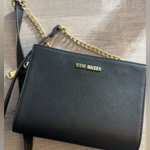 steve madden black crossbody